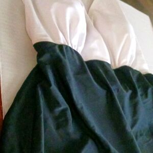 Elegant Black and White 2 Pcs Swimsuit DYNABELLY Size Medium